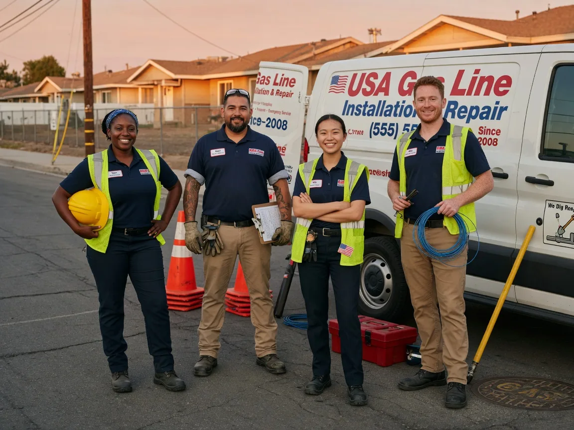 Gas Line Installation company in Bucyrus, KS